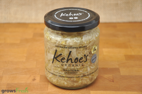 Kehoe's Kitchen - Organic Sauerkraut - Traditional - Australian